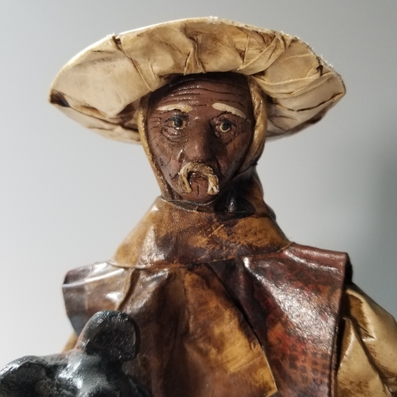 Mexican Folk Art Paper Mache Sculpture - Picture 3 of 4